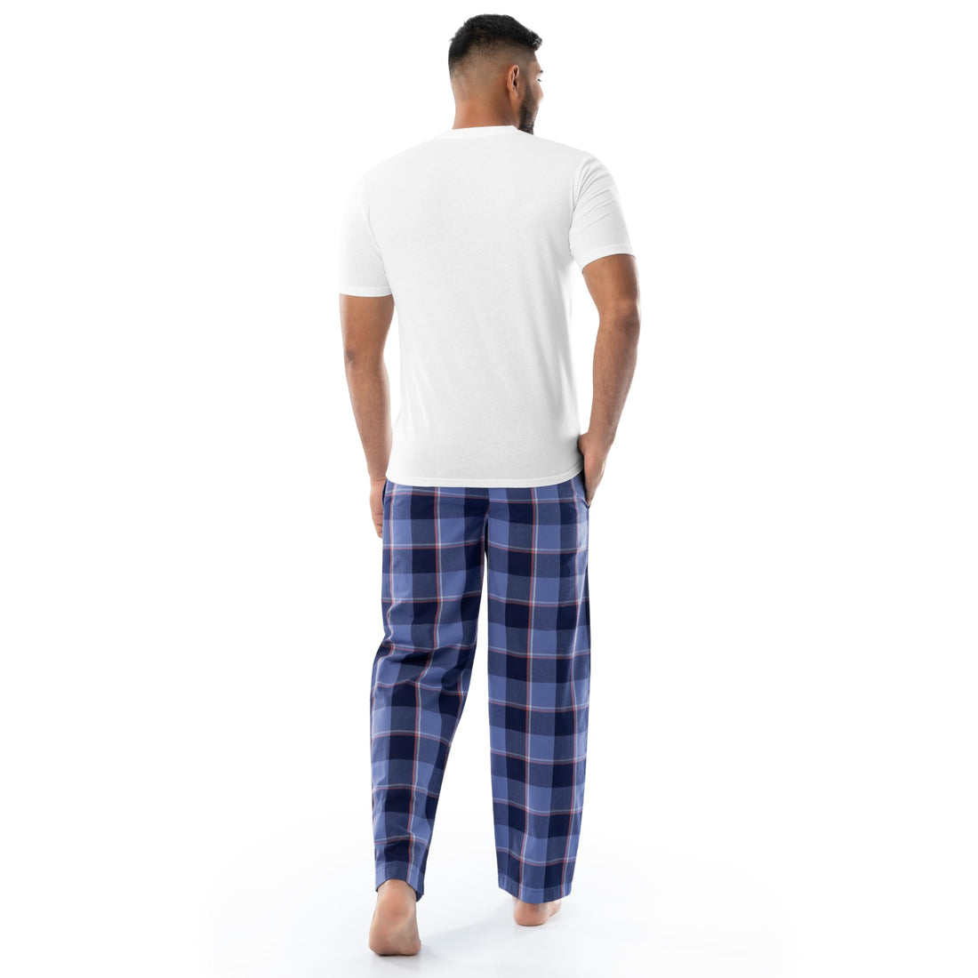 Jersey Knit Sleep Set - Short Sleeve Top & Printed Pants