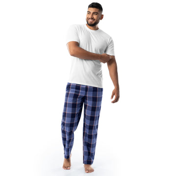 Jersey Knit Sleep Set - Short Sleeve Top & Printed Pants