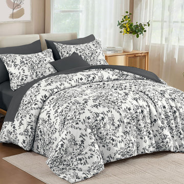 Botanical Comforter Set - Floral 8-Piece Collection
